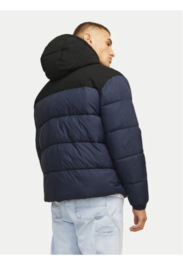 Jack & Jones Kurtka zimowa Moon 12256882 Granatowy Regular Fit. Kolor: niebieski. Materiał: syntetyk. Sezon: zima
