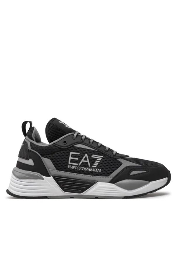 Sneakersy męskie EA7 Emporio Armani X8X159-XK379-N763. Kolor: czarny