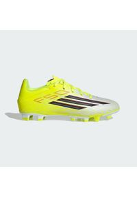 Adidas - Buty piłkarskie F50 CLUB Firm Ground / Multi Ground. Kolor: żółty, czerwony, czarny, wielokolorowy. Szerokość cholewki: normalna. Sport: piłka nożna #1