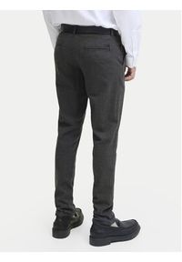 Jack & Jones - Jack&Jones Chinosy Marco Bowie 12279659 Szary Slim Fit. Kolor: szary. Materiał: bawełna #4