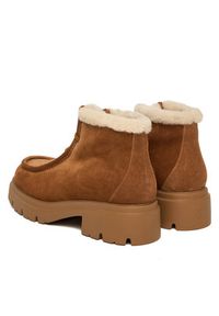 Stuart Weitzman Botki Hudson Shrling SM607 YHV Miedziany. Kolor: brązowy. Materiał: skóra, zamsz #6