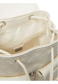 Guess Plecak V6GZ05 W2120 Écru. Kolor: kremowy. Materiał: skóra #4