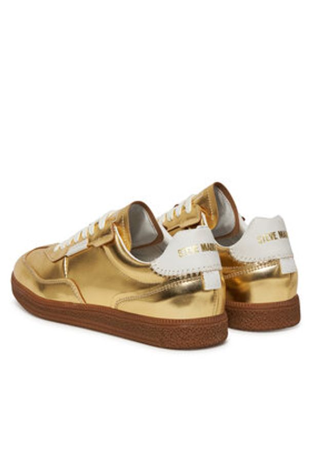 Steve Madden Sneakersy Emporia SM11003419 Złoty. Kolor: złoty. Materiał: skóra