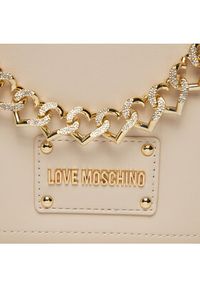 Love Moschino - LOVE MOSCHINO Torebka JC4125PP1ILN111A Beżowy. Kolor: beżowy #4