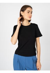Silvian Heach T-Shirt | CVP23123TS | Kobieta | Czarny. Kolor: czarny. Materiał: bawełna. Długość rękawa: krótki rękaw. Długość: krótkie