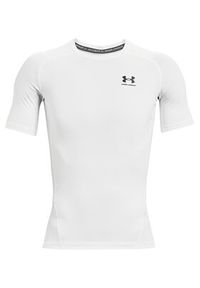 Under Armour Koszulka techniczna Ua HeatGear® Armour 1361518 Biały Compression Fit. Kolor: biały. Materiał: syntetyk #5