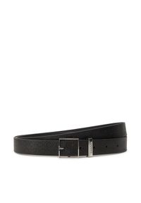 Calvin Klein Pasek Damski Branded Loop Square Belt 2.5_Mn K60K613244 Czarny. Kolor: czarny. Materiał: skóra #1