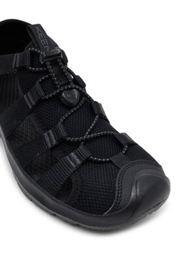 keen - Keen Sandały Seanik H2 W 1030760 Czarny. Kolor: czarny. Materiał: materiał