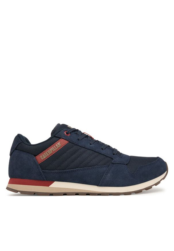 CAT Footwear Sneakersy Ventura P726793 Granatowy. Kolor: niebieski. Materiał: skóra, zamsz