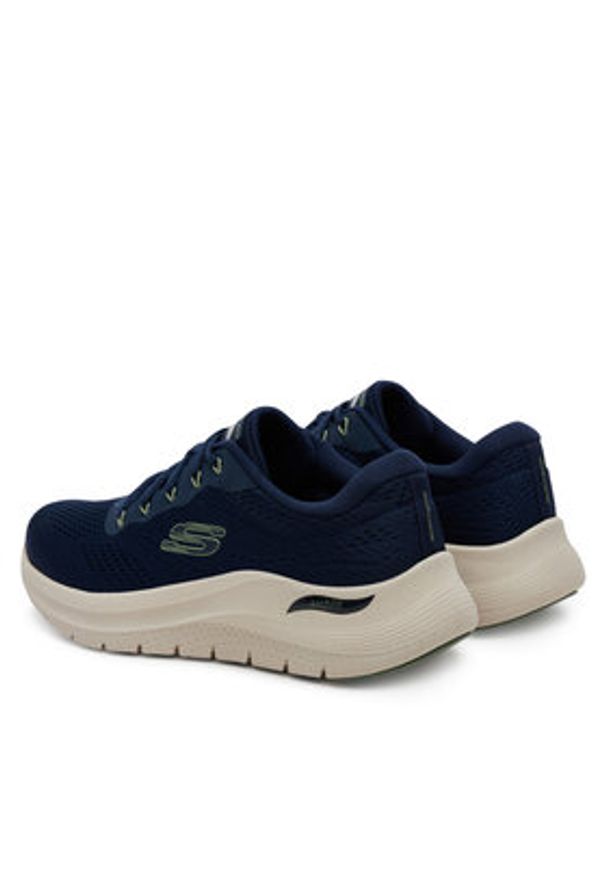 skechers - Skechers Sneakersy Arch Fit 2.0 232700/NVY Granatowy. Kolor: niebieski. Materiał: materiał