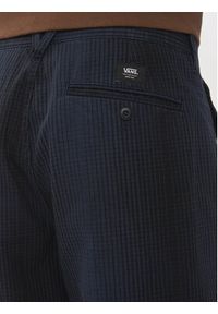 Vans Spodnie materiałowe Authentic VN000HAJ Granatowy Loose Fit. Kolor: niebieski. Materiał: bawełna