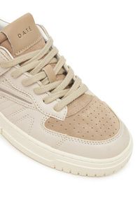 D.A.T.E. Sneakersy Torneo Shiny W431-TO-SH Écru. Materiał: skóra #3