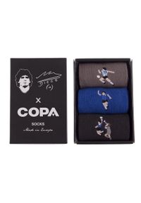 COPA FOOTBALL - Zestaw skarpetek - Dorosły - Argentyna Maradona x COPA - Czarny. Kolor: czarny. Sport: piłka nożna