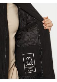 Guess Kurtka bomber M5RL02 WGU82 Czarny Regular Fit. Kolor: czarny. Materiał: syntetyk