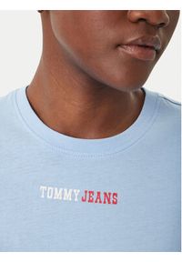 Tommy Jeans T-Shirt DW0DW22277 Błękitny Regular Fit. Kolor: niebieski. Materiał: bawełna #3