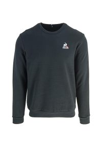 Bluza Le Coq Sportif Essential N4, Mężczyźni. Kolor: czarny. Materiał: bawełna, materiał. Sport: fitness