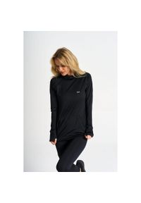 SLAVIWEAR - Bluza do biegania Slavi Classic Black z zamkami w kieszonce. Kolor: czarny