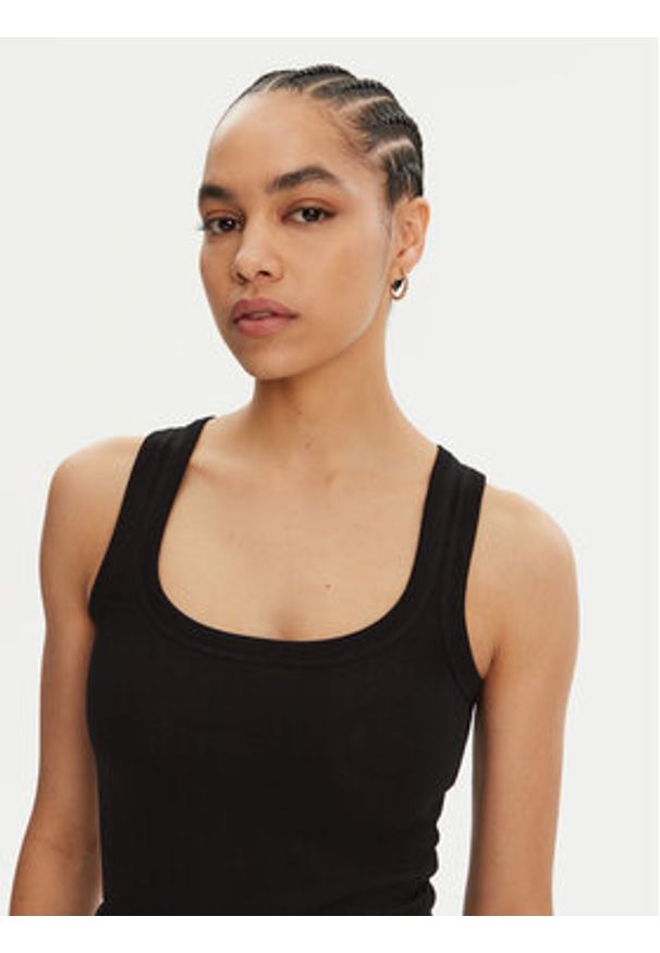 JACQUEMUS Top 241JS158-2032 Czarny Regular Fit. Kolor: czarny. Materiał: bawełna