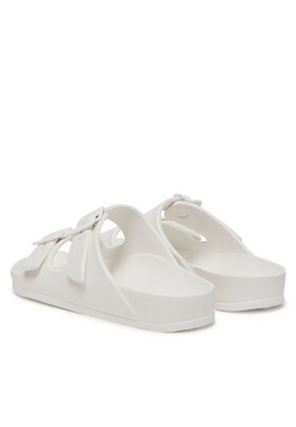 ONLY Shoes Klapki Onlcristy 15316868 Biały. Kolor: biały