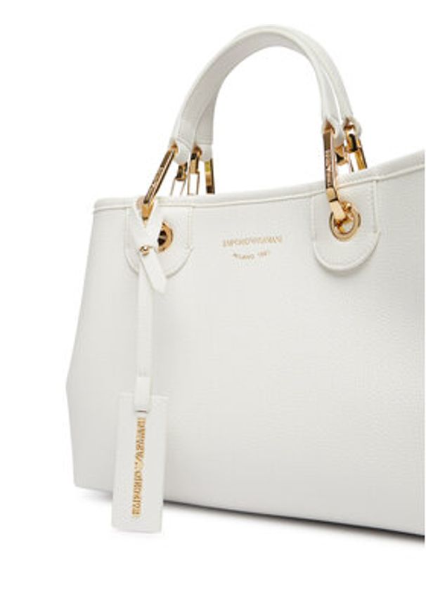 Emporio Armani Torebka EW000361 AF12103 M0034 Biały. Kolor: biały. Materiał: skórzane