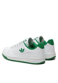 Adidas - adidas Sneakersy Ny 90 JI1893 Biały. Kolor: biały. Materiał: skóra