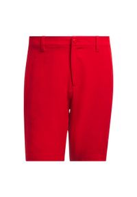 Adidas - Ultimate365 8.5-Inch Golf Shorts. Kolor: czerwony. Materiał: materiał. Sport: golf