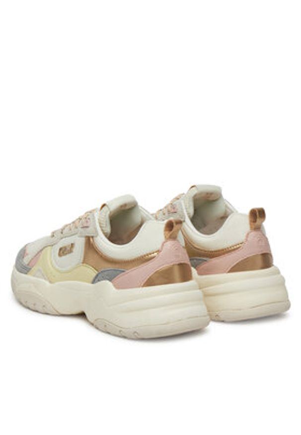 Colmar Sneakersy Tess SS25/144 Beżowy. Kolor: beżowy. Materiał: zamsz, skóra