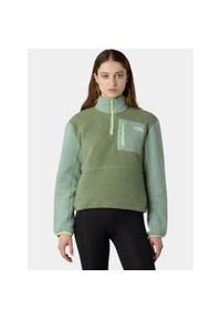 Sweter Damski The North Face W Yumiori 1/4 Zip. Kolor: zielony. Materiał: polar. Sport: turystyka piesza #1