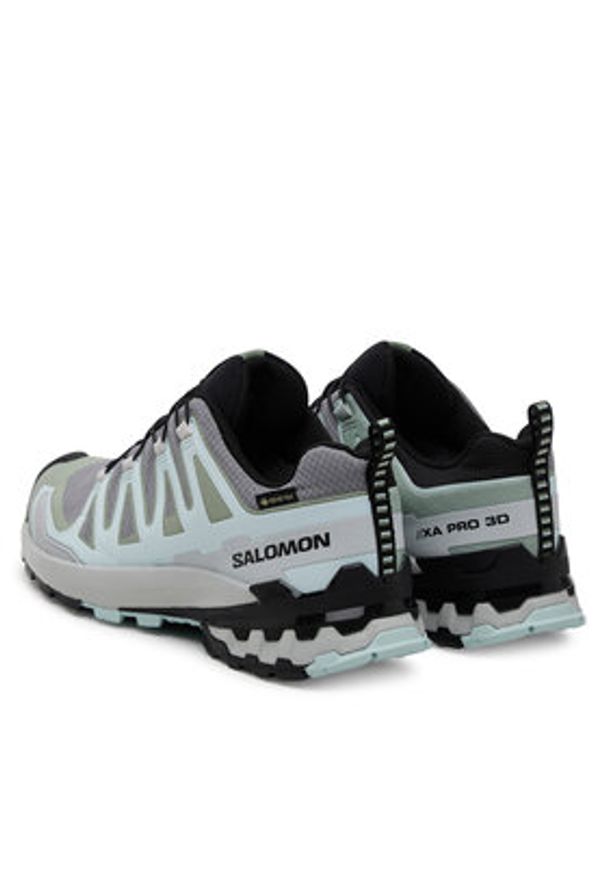 salomon - Salomon Trekkingi Xa Pro 3D V9 Gore-Tex L47823100 Szary. Kolor: szary. Materiał: materiał