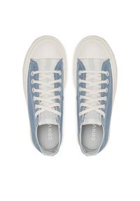 Converse Trampki Chuck Taylor All Star Lift Ox 572710C Błękitny. Kolor: niebieski. Materiał: materiał