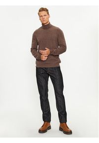 United Colors of Benetton - United Colors Of Benetton Jeansy 4AW757B88 Granatowy Straight Fit. Kolor: niebieski #4