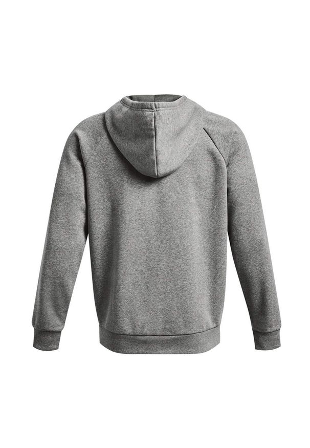 Under Armour - Bluza Rozpinana Męska Polar Rival. Kolor: biały, wielokolorowy, szary. Materiał: polar