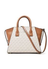 MICHAEL Michael Kors Torebka Avril 30H1G4VS5B Beżowy. Kolor: beżowy. Materiał: skórzane #2