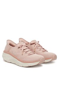 skechers - Skechers Sneakersy D'Lux Walker 2.0-Thrill Movement 150105/ROS Różowy. Kolor: różowy. Materiał: materiał #6