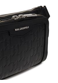 Karl Lagerfeld - KARL LAGERFELD Saszetka nerka A1M30004 Czarny. Kolor: czarny. Materiał: skóra #6