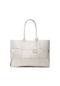 TwinSet - TWINSET Torebka 231TD8250 Écru. Materiał: skórzane #1