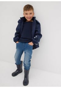 bonprix - Bluza z miękkiego materiału z bawełną (2 szt.). Kolor: niebieski. Materiał: materiał, bawełna #3