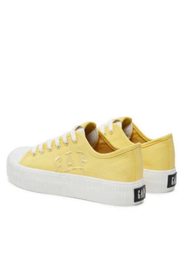 GAP - Gap Trampki Jackson Twl GAI001F5TWHWNYGP Żółty. Kolor: żółty. Materiał: materiał