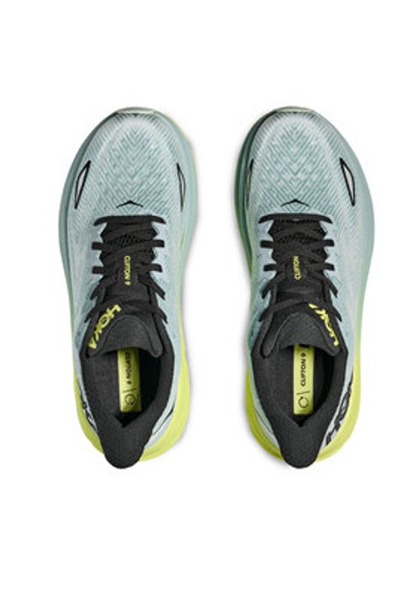 HOKA - Hoka Buty do biegania Clifton 9 1127895 Niebieski. Kolor: niebieski. Materiał: materiał