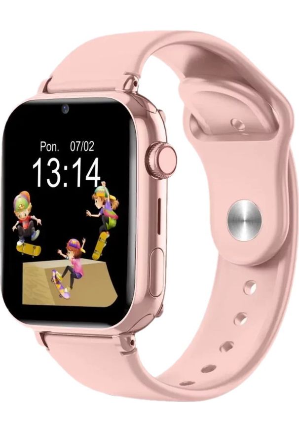 Smartwatch Manta Kevin Różowy (SWK02PK). Rodzaj zegarka: smartwatch. Kolor: różowy