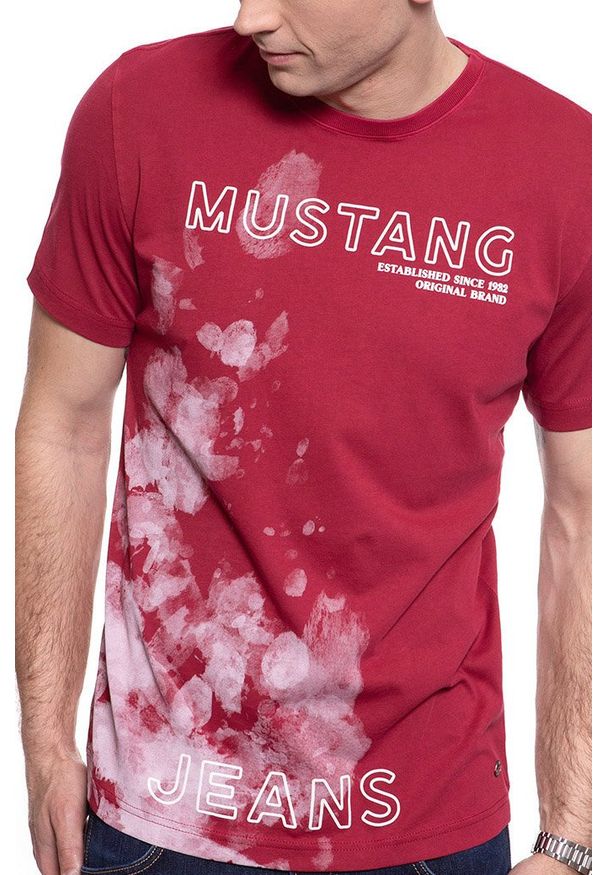 Mustang - MUSTANG Alex C Print 1009947 7145. Wzór: nadruk