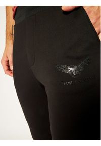 Armani Exchange Spodnie dresowe 6HZPFY ZJ5CZ 1200 Czarny Regular Fit. Kolor: czarny. Materiał: dresówka #5