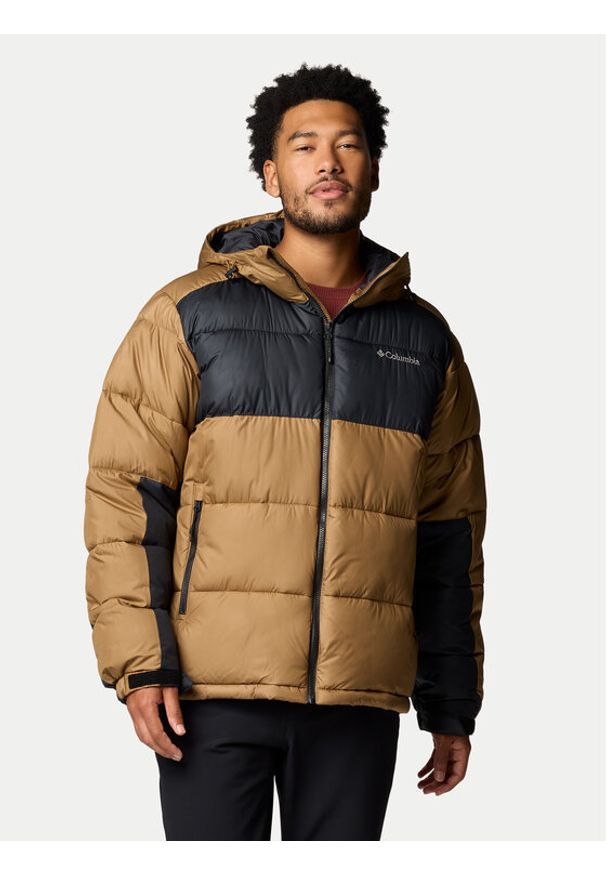 columbia - Columbia Kurtka zimowa Pike Lake™ II 2050931 Brązowy Regular Fit. Kolor: brązowy. Materiał: syntetyk. Sezon: zima