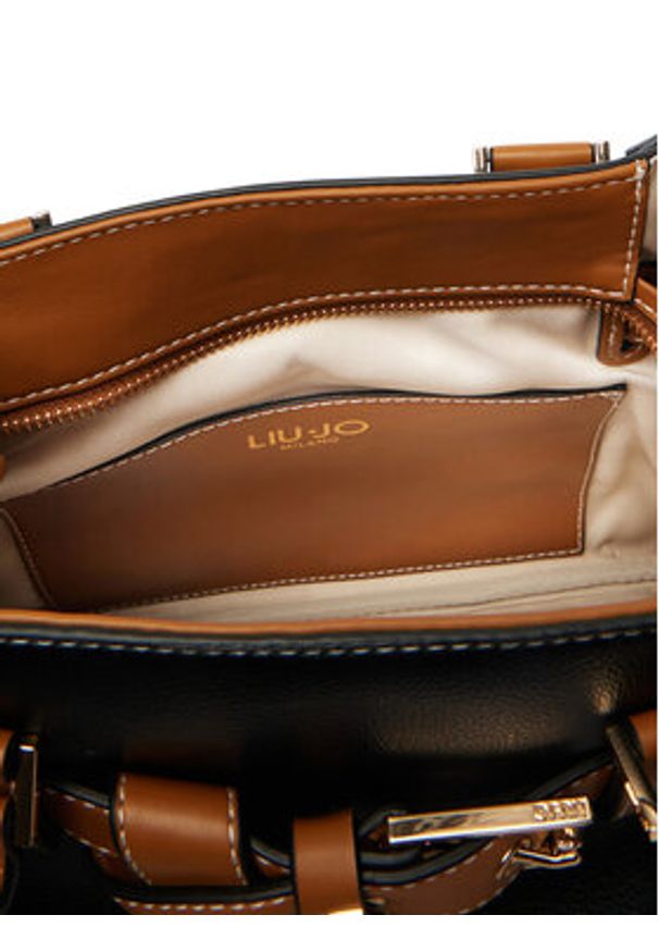 Liu Jo Torebka AA6032 E1120 Czarny. Kolor: czarny. Materiał: skórzane