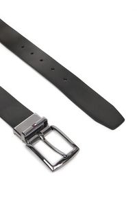 TOMMY HILFIGER - Tommy Hilfiger Pasek Męski Denton 3.5 Rev AM0AM13012 Granatowy. Kolor: niebieski. Materiał: skóra #2