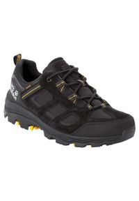 Buty trekkingowe męskie Jack Wolfskin Vojo 3 Texapore. Zapięcie: sznurówki. Kolor: żółty, wielokolorowy, czarny. Materiał: guma, materiał, tkanina, syntetyk. Szerokość cholewki: normalna