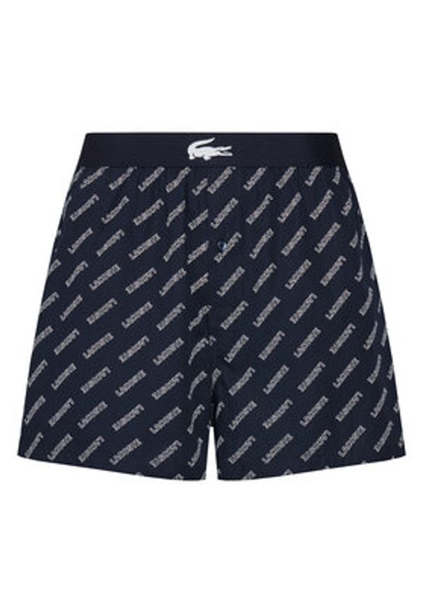 Lacoste Komplet 3 par bokserek 7H2387 Granatowy. Kolor: niebieski. Materiał: bawełna