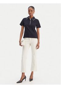 Morgan Polo 261-DLOLI Granatowy Slim Fit. Typ kołnierza: polo. Kolor: niebieski. Materiał: bawełna #2