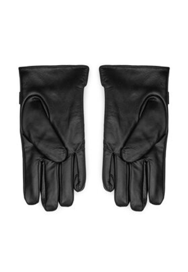 Lasocki Rękawiczki Męskie 2M6-004-AW22 M/L Czarny. Kolor: czarny. Materiał: skóra