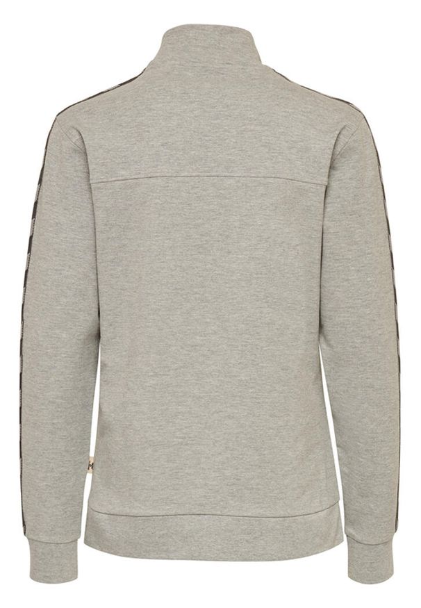 Bluza damska Hummel zip Lmove Classic. Kolor: szary. Sezon: zima. Sport: fitness